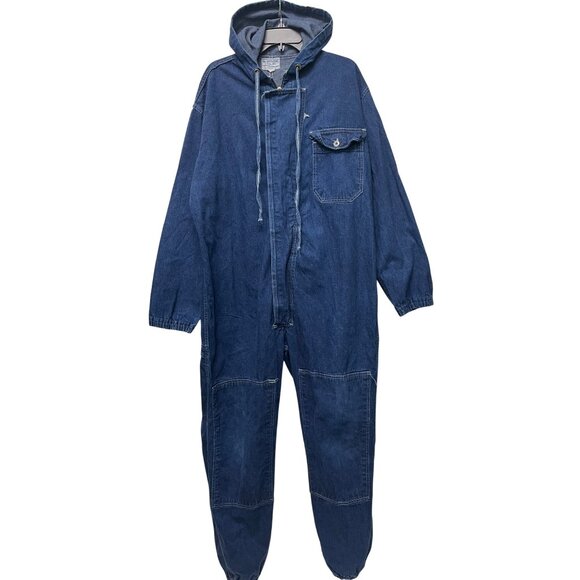 Setlow & Sons Other - SIZE 44 Vintage SETLOW & Sons Coveralls Boilersuit Denim Indigo Jumpsuit